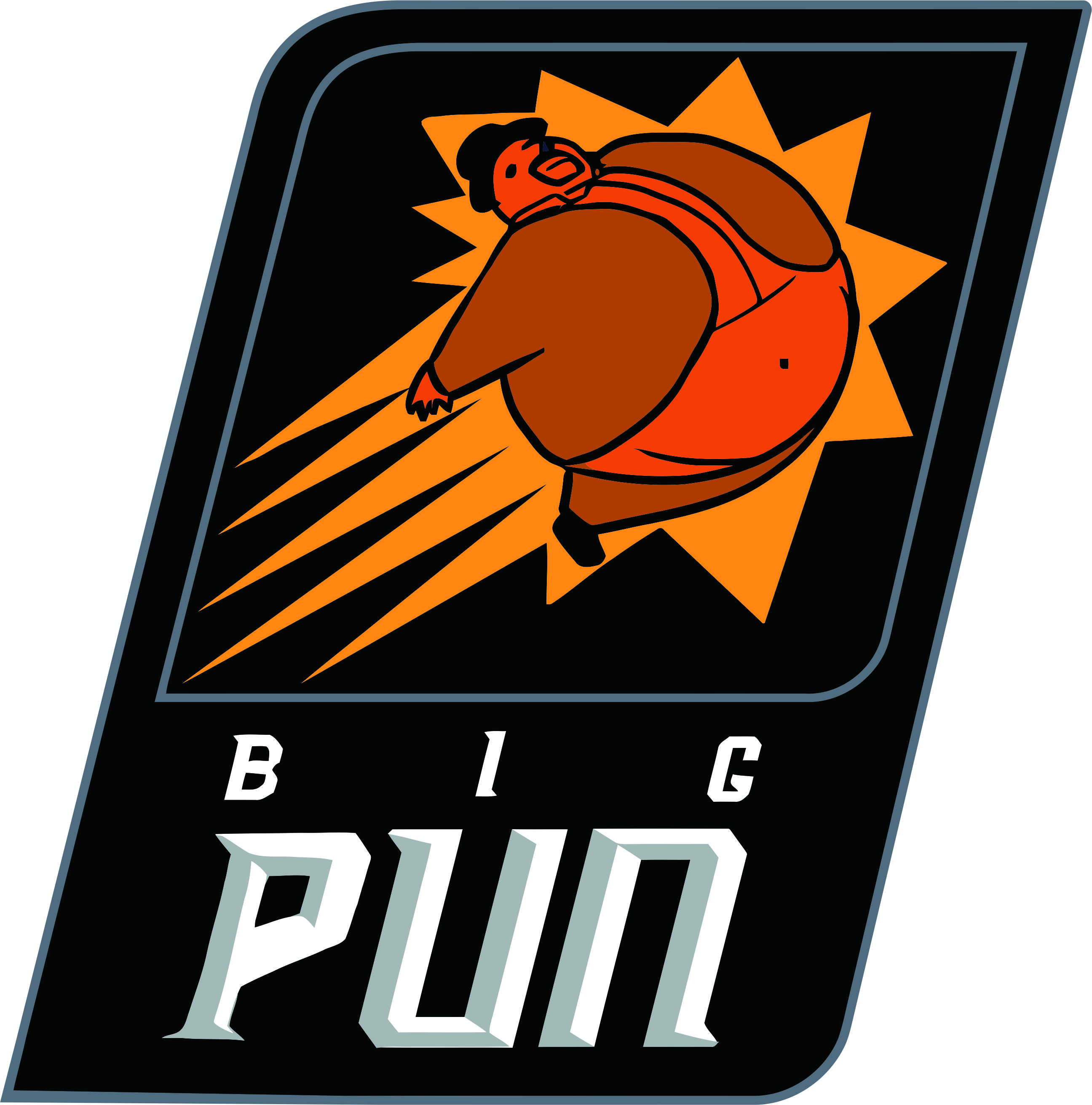 Phoenix Suns Big Pun Logo iron on transfers